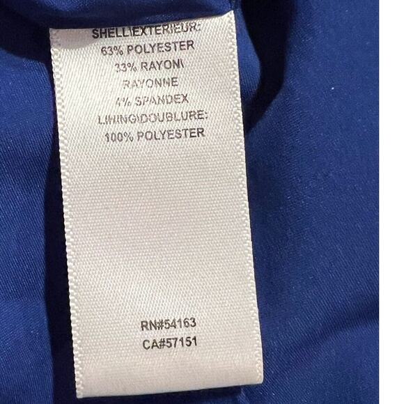 Marc NY Dress Womens Size 6 Black Sleeveless LIned Zip Close Pencil Straight - Picture 7 of 8